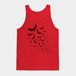 Swirly Bat Swarm Tank Top